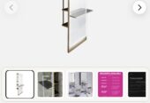 Madrid Styling Unit with Storage and Shelf